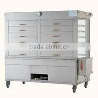 Quickly Bun/ Cake Stainless Steel Glass Hot Food Warmer Display Warming Showcase thumbnail-3