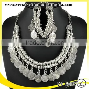 Coin Wholesale Fashion Jewelry Set, Necklace Jewelry Set thumbnail-1