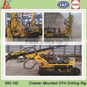 Double-cylinder Elctric and Diesel Engine Crawler DTH Drilling Equipment Quality Choice thumbnail-1