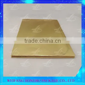 Edge Wrapped Gold Foil Paper Plate Board for Cake thumbnail-2