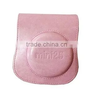 Hot Selling Coffee PU Leather Case Bag For Fujifilm Instax Mini 25 thumbnail-5