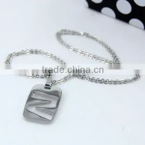 Various Image Laser Cut on Stainless Steel Pendant Jewelry thumbnail-4