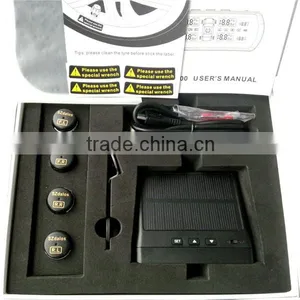 New TPMS Tire Pressure Syste Tpms Sensor 433.92 Mhz Tires Tpms Valves With 4 Extra Sensors Displayed on Car Monitor thumbnail-6