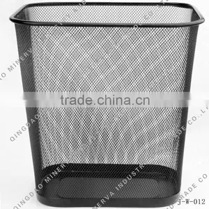Iron Office Suqare Trash Can/bin thumbnail-1