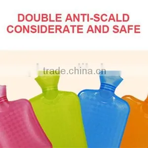 Hot Multifunctional Baby PVC Hot Water Bottle Green Anti-scald thumbnail-1