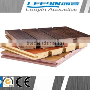 Sound Absorption Mdf Wooden Grooved Panel for Auditorium thumbnail-2