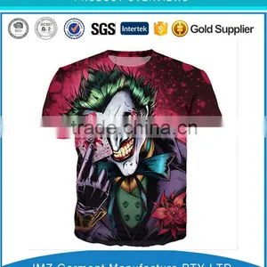 Fashion Mens Clothing 3D Print Shirt Mens t Shirt Factory Oem thumbnail-1