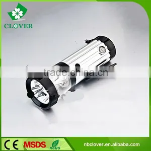Super Brightness 3+4+2 Leds High Power Hand Rechargeable Led Flashlight thumbnail-1
