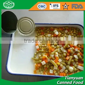 300g,400g,800g,3000g 2016 New Crop Canned Mixed Vegetables thumbnail-1
