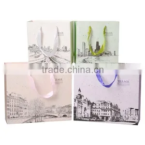 Light Colors Seen Paper Bag For Gift thumbnail-6