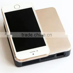 DLP Style LED Mini Projector With Built-in Battery Bluetooth and Smart Phone Supported thumbnail-2