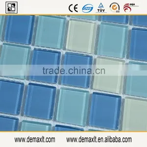 High Quality 300*300mm Cheap Swimming Pool Tile Glass Mosaic thumbnail-4