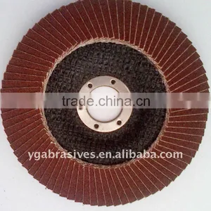 Flap Sanding Disc Wheel for Metal With Fibreglass thumbnail-1
