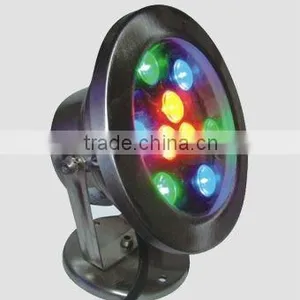 Outdoor 9w Led Stainless Steel Underwater Lamp thumbnail-1