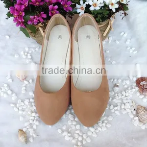 2015 New Women's Flat Shoes Matte Surface Shallow Mouth Single Work Shoes Simple Sexy Female Boat Shoes Wholesale thumbnail-4