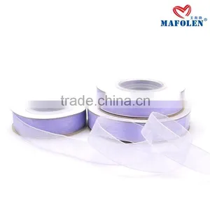 New Polyester 100% Pure Silk Ribbon/organza Ribbon Sample Free thumbnail-6