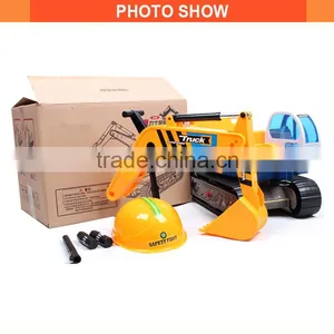 Plastic Simulation Construction Truck Toy Funny Kids Ride on Car Toy thumbnail-6