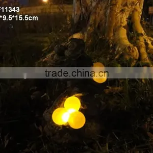 Resin Solar Mushroom Statues Garden Light thumbnail-3