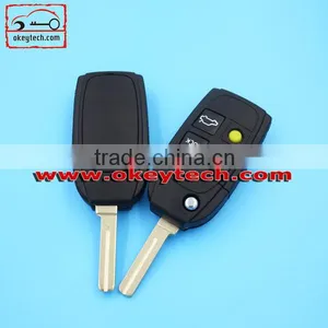 High Quatity Volvo Flip Remote Key Shell Car Key Volvo Flip 4 Button Remote Key Shell thumbnail-2