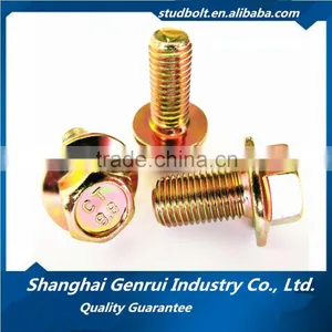 Supplier From China GT Low-Temperature Service Chrome Finish M14 M25 Hex Flange Bolt thumbnail-1