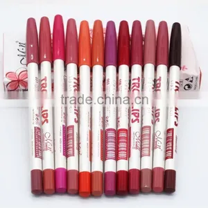 Menow P14002 Waterproof Lip Liner Pencil Women's Professional Long Lasting Lipliner 12pcs/set thumbnail-1