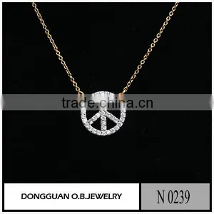 2016 Fashion Cycle Butterfly Shape Natural Stone Necklace thumbnail-4