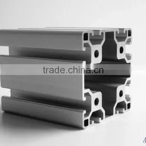 Aluminum Window Extrusion Profile , 6063 T Slot Alloy Aluminum Extrusion thumbnail-4