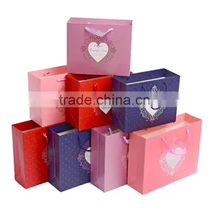 Hot Sale 250gsm Coated Paper Gift Packaging Shopping Bag thumbnail-1