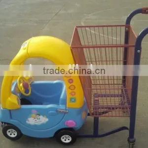 Supermarket Shopping Plastic Baby Can Sit Car thumbnail-2