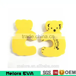 Melors EVA Foam EVA Door Holder/Cute Animal Shape Finger Safety Door Stopper Protector thumbnail-2
