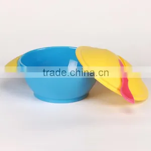 Wholesale Baby Products Baby Tableware With Spoon Bpa Free thumbnail-4