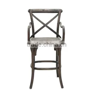Country Garden Rattan Chair Bar Parts Metal Foot Stool thumbnail-1
