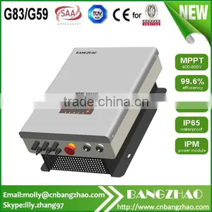 IP65 Stainless Steel & LCD Display 5.5KW Solar Power Pump Converter thumbnail-1