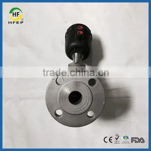 Stainless Steel Single and Double Pneumatic Actuator Angle Seat Valve thumbnail-3