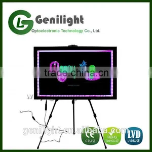 Magic LED Lighted Glow Board Kids Erasable Drawing Board Advertising Writing Board thumbnail-1