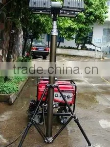 Silent Mobile Light Tower With Sound-proof Generator thumbnail-1