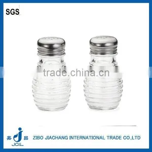 Glass Seasoning Bottle With Metal Lid thumbnail-1