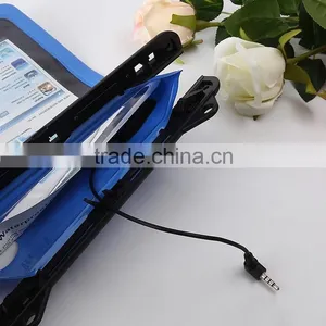 Headphone Jack Armband Lanyard Waterproof Case Dry Bag Pouch for Ipad thumbnail-3