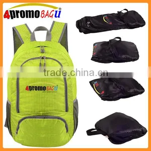 Foldable Nylon Waterproof Travel Backpack thumbnail-3