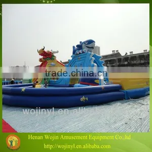 Popular Inflatable Circle Pool for Outdoor Useage/large Inflatable Swimming Pool thumbnail-1
