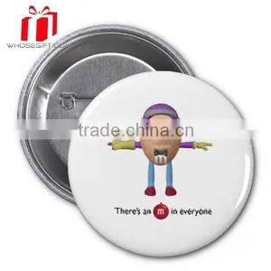 Pin Button Badge With Cmyk Printing thumbnail-1