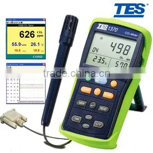 TES-1370 NDIR CO2 Meter With Temperature/Humidity/ RS232 Inerface thumbnail-1