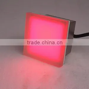 Frosted Glass Outdoor Inground Led Light Led Tiles ,led Floor Tile Light, Led Light Tile thumbnail-4