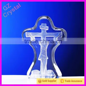Factory Price of Crystal Cross Items, Religious Crystal Cross thumbnail-4