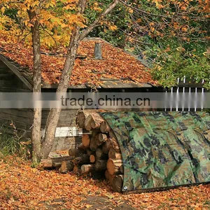 Border Reinforcement Camouflage PE Tarpaulin thumbnail-4