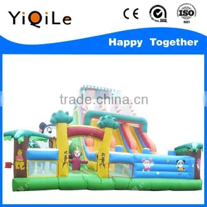 Spiderman Theme of Bouncy Castle Princes Castle Inflatable Playgrounds thumbnail-4
