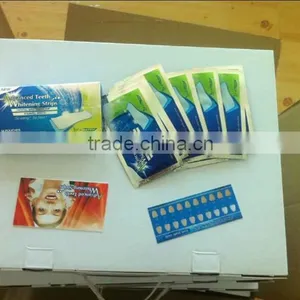 Health Dental Products Mint Flavor Teeth Whitening Strips thumbnail-5
