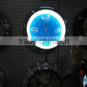 Latest Technology Professional Neon Wall Clocks thumbnail-1