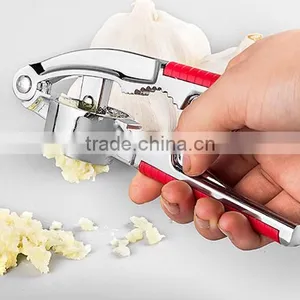 Professional Garlic Crusher ,Ginger Crusher With Silicone Garlic Peeler and Cleaning Brush thumbnail-3