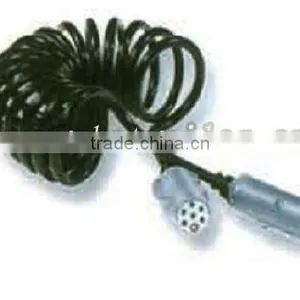 Hytrel 7 Pin Spiral Coil With Two S Type Alu. Plug (24/24V) thumbnail-1